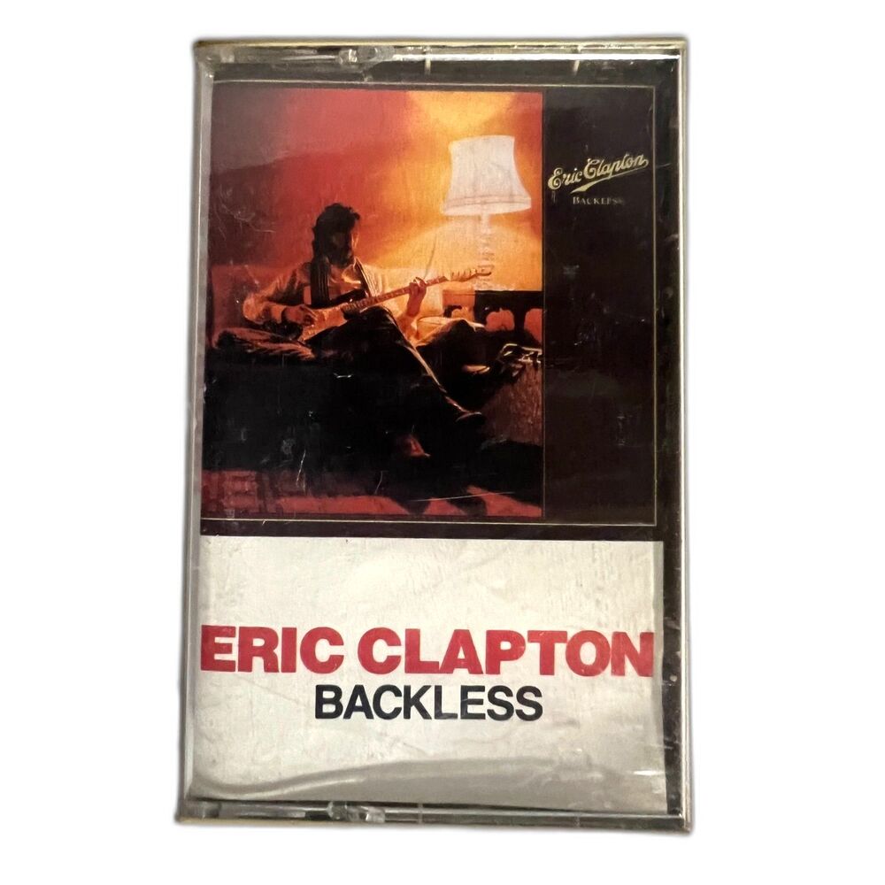 Eric Clapton - Backless - Cassette Tape Complete!